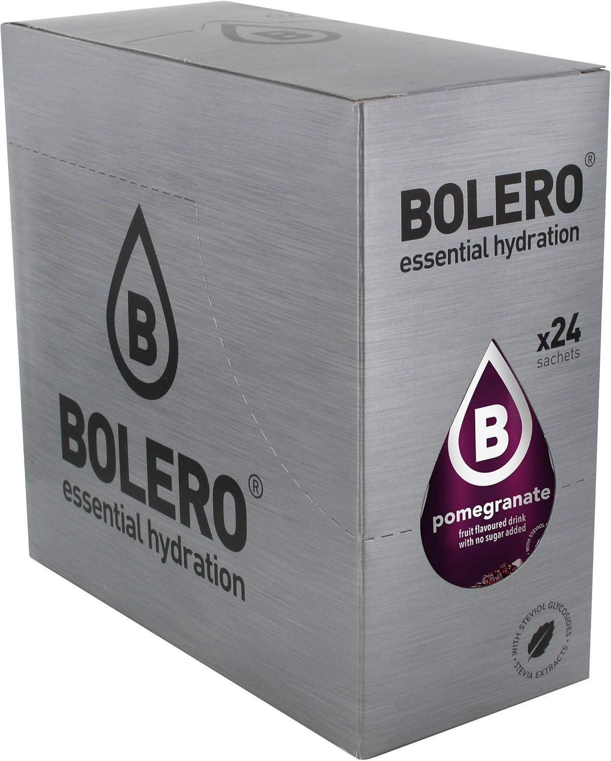 image:imageBolero Drink Dragonfruit 12 x 9 g Suffisant pour 15 l 25 l boisson sans sucre et sans gaz carbonique Sans aspartame Sucr la stviaPomegranate
