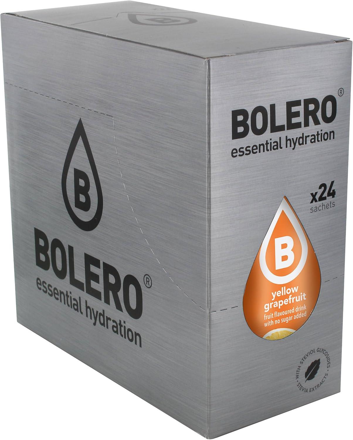 image:imageBolero Drink Dragonfruit 12 x 9 g Suffisant pour 15 l 25 l boisson sans sucre et sans gaz carbonique Sans aspartame Sucr la stviaYellow Grapefruit