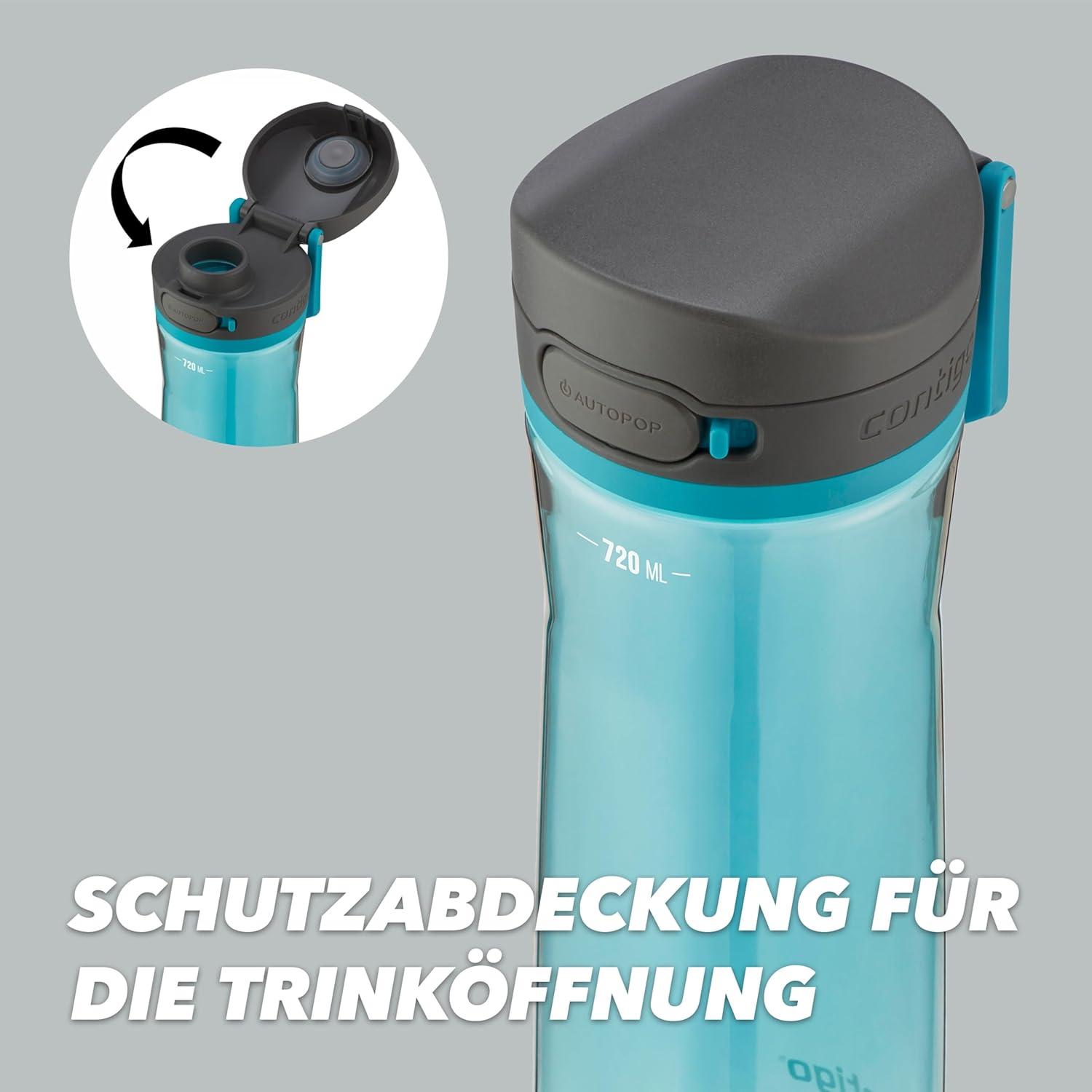image:imageContigo Jackson Bouteille deau grande bouteille de 720 ml 100 tanche et compatible lavevaisselle idale pour le sport en plein air le cyclisme la gym la randonne le travail et lcoleLicorice
