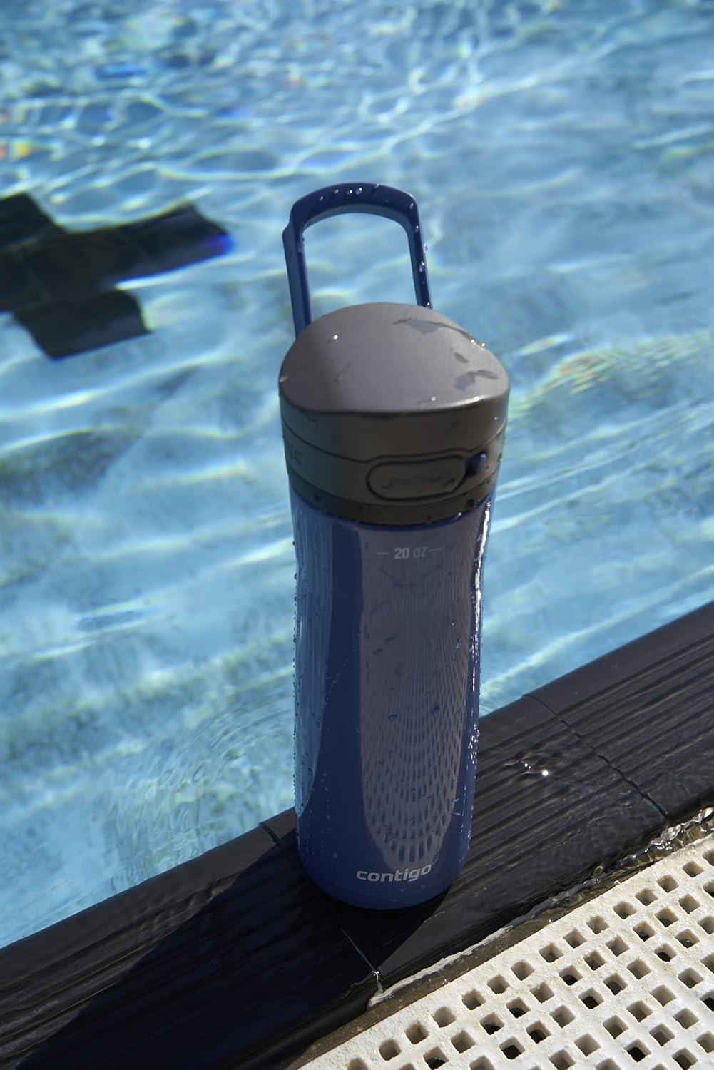 image:imageContigo Jackson Bouteille deau grande bouteille de 720 ml 100 tanche et compatible lavevaisselle idale pour le sport en plein air le cyclisme la gym la randonne le travail et lcoleLicorice