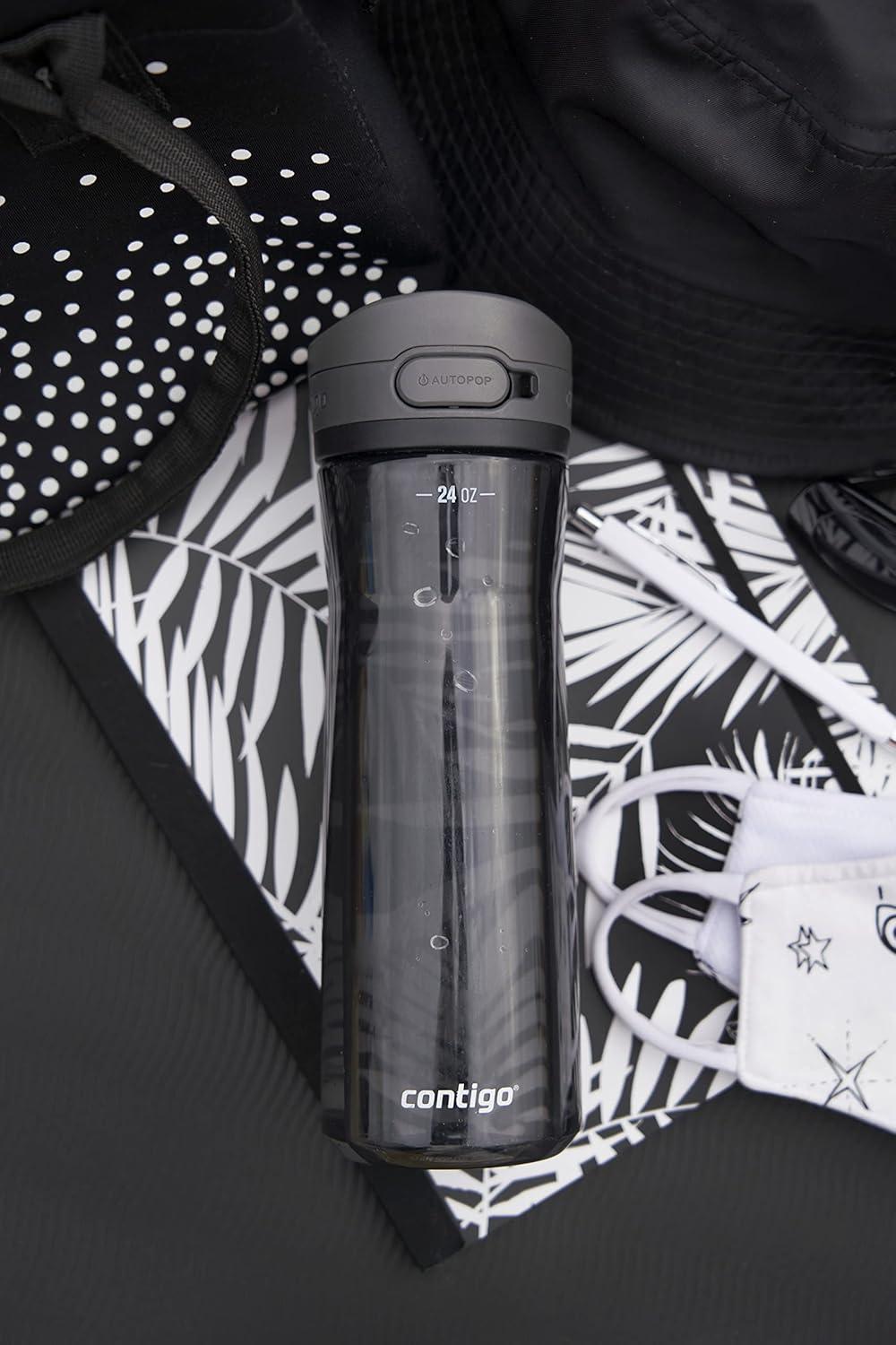 image:imageContigo Jackson Bouteille deau grande bouteille de 720 ml 100 tanche et compatible lavevaisselle idale pour le sport en plein air le cyclisme la gym la randonne le travail et lcoleLicorice