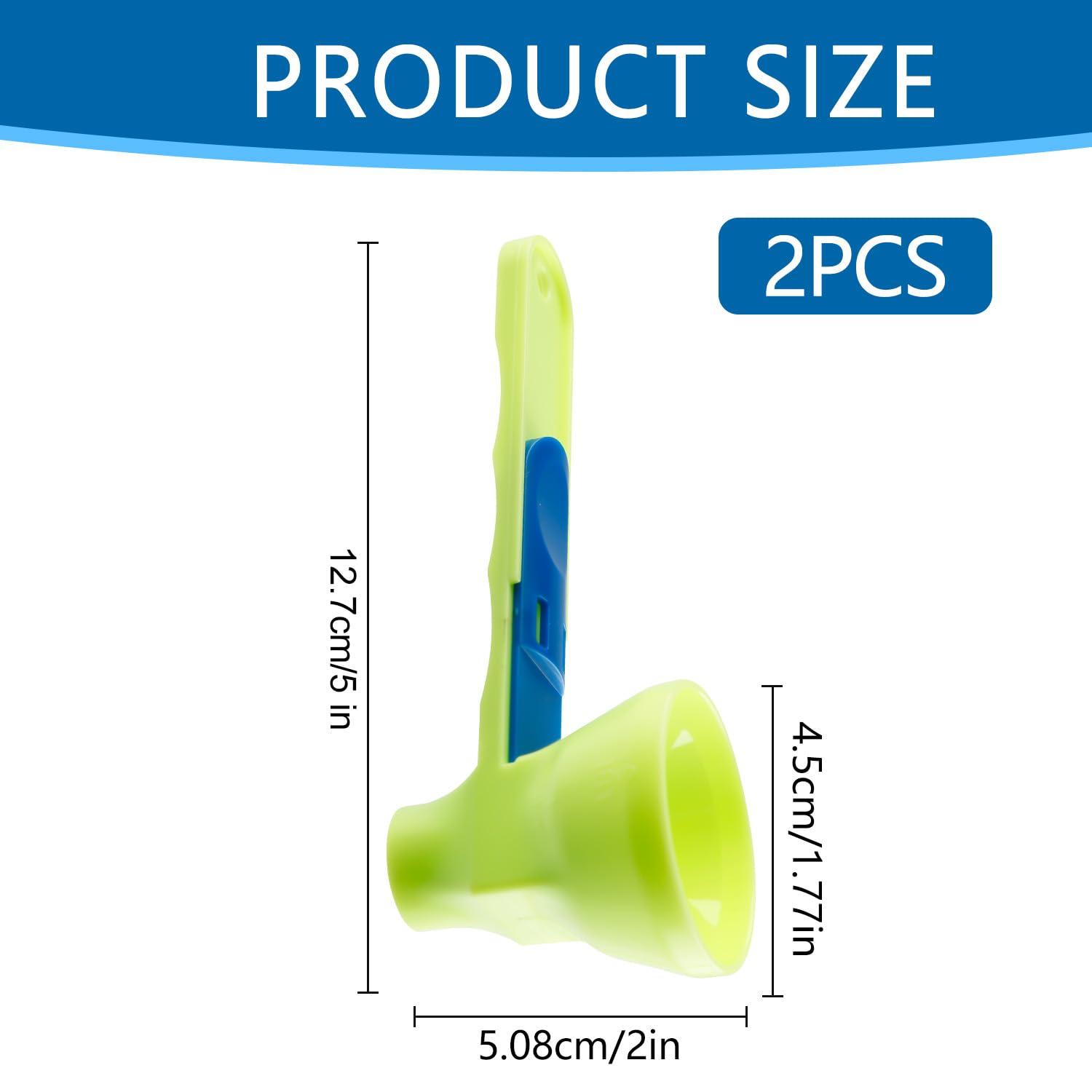 image:imageEntonnoir 2 en 1 avec base coulissante Cuillre mesurer et cuillre poudre pour poudre de protines boissons sportives caf design sans dversement