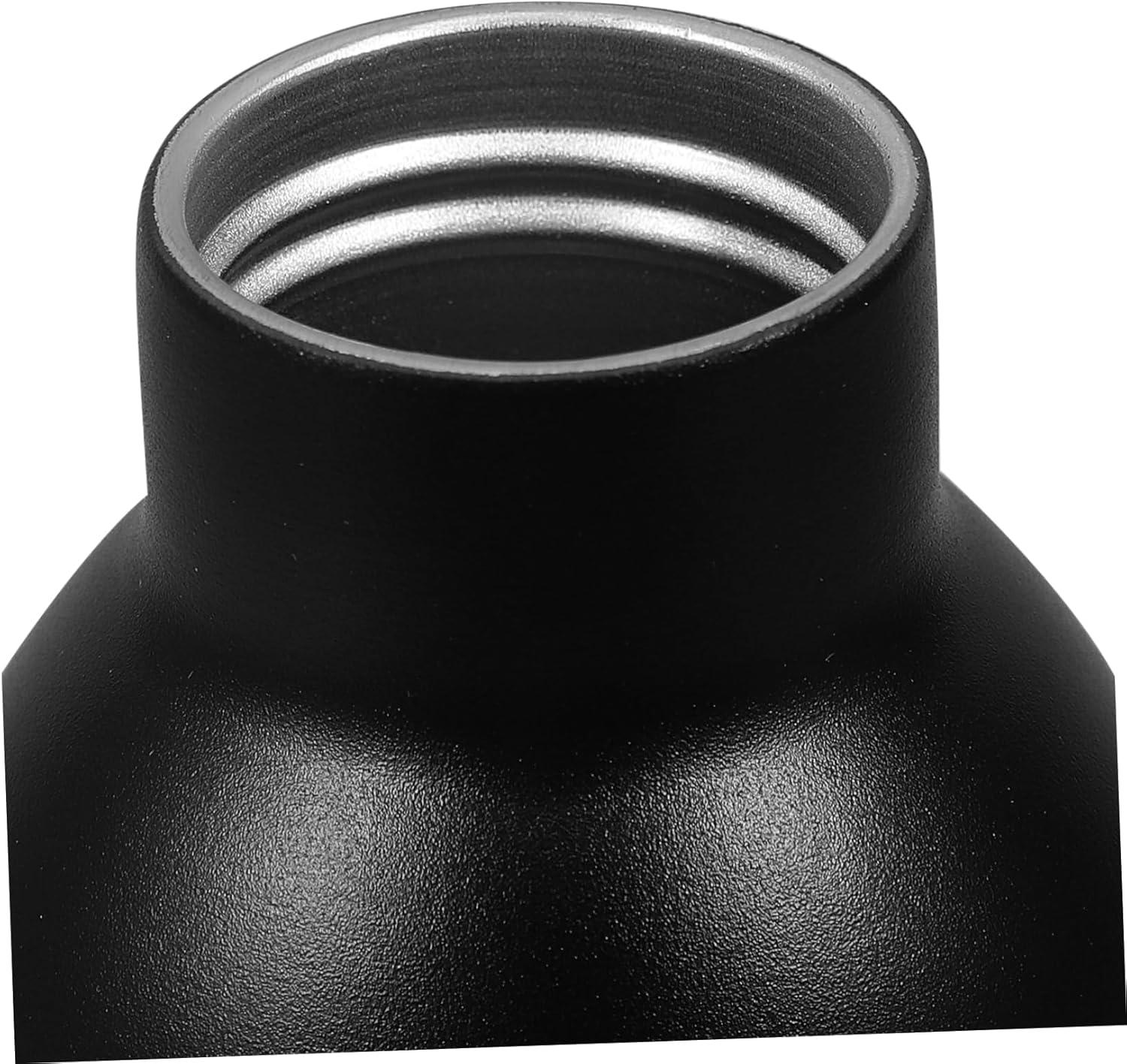 image:imageHappyyami Bouteille Acier Inoxydable Avec Couvercle tanche Pour Activits Sportives Voyage Et Gym Maintient Vos Boissons Chaudes Ou Froides