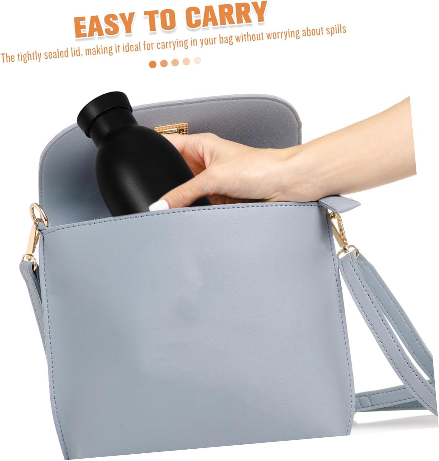 image:imageHappyyami Bouteille Acier Inoxydable Avec Couvercle tanche Pour Activits Sportives Voyage Et Gym Maintient Vos Boissons Chaudes Ou Froides
