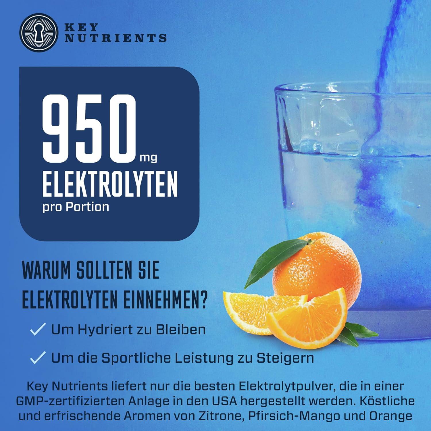 image:imageKey Nutrients Sachets dlectrolytes Poudre dlectrolytes multivitamines et minraux 10 portions de saveurs varies Sachets dhydratation Sachets de rhydratation surchargs avec 16 vitamines