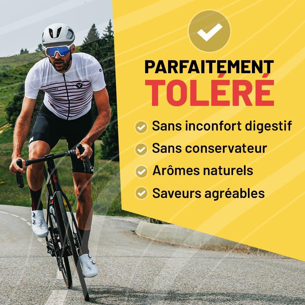 image:imageOverstims Gel Coup de Fouet 10 sachets Gel nergtique pour le sport vlo course pied Energie instantane Efforts intenses et passages difficiles 100 kcalgel Saveur Citron