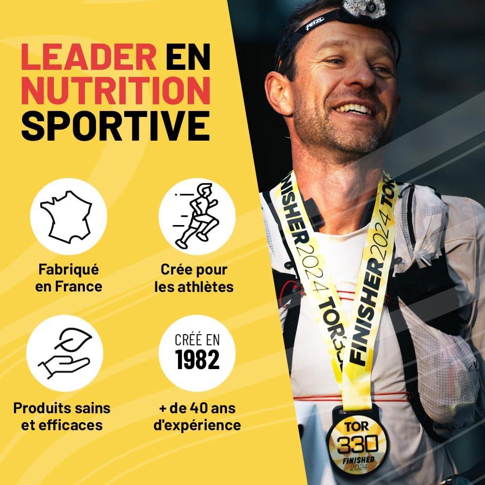 image:imageOverstims Gel Coup de Fouet 10 sachets Gel nergtique pour le sport vlo course pied Energie instantane Efforts intenses et passages difficiles 100 kcalgel Saveur Citron