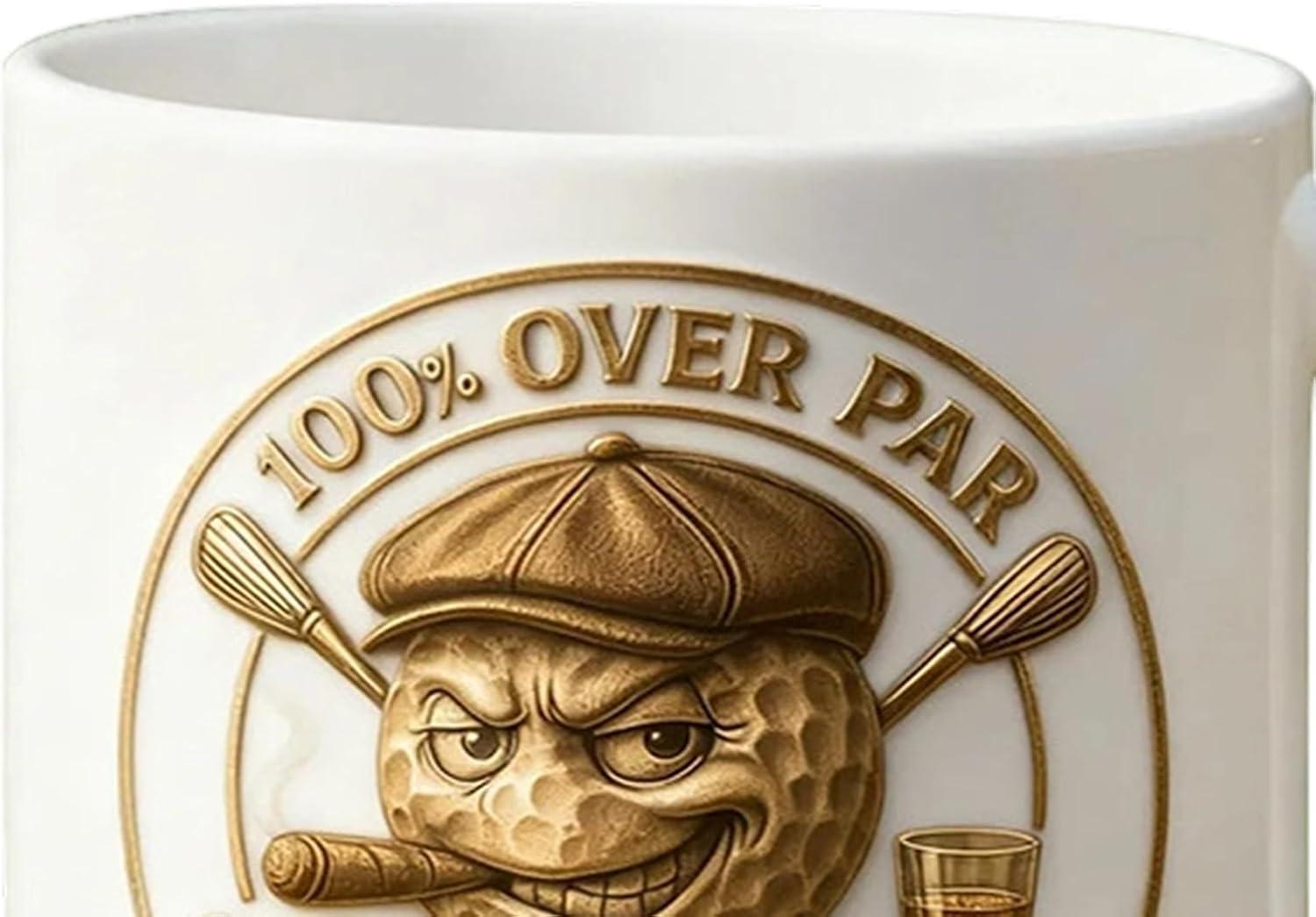 image:imageTasse de golf en cramique Conception de poigne de tasse de boisson sportive cadeau de souvenirs de joueur Rcipient caf et th de 350 ml pour les membres du club bureau cours anniversaire