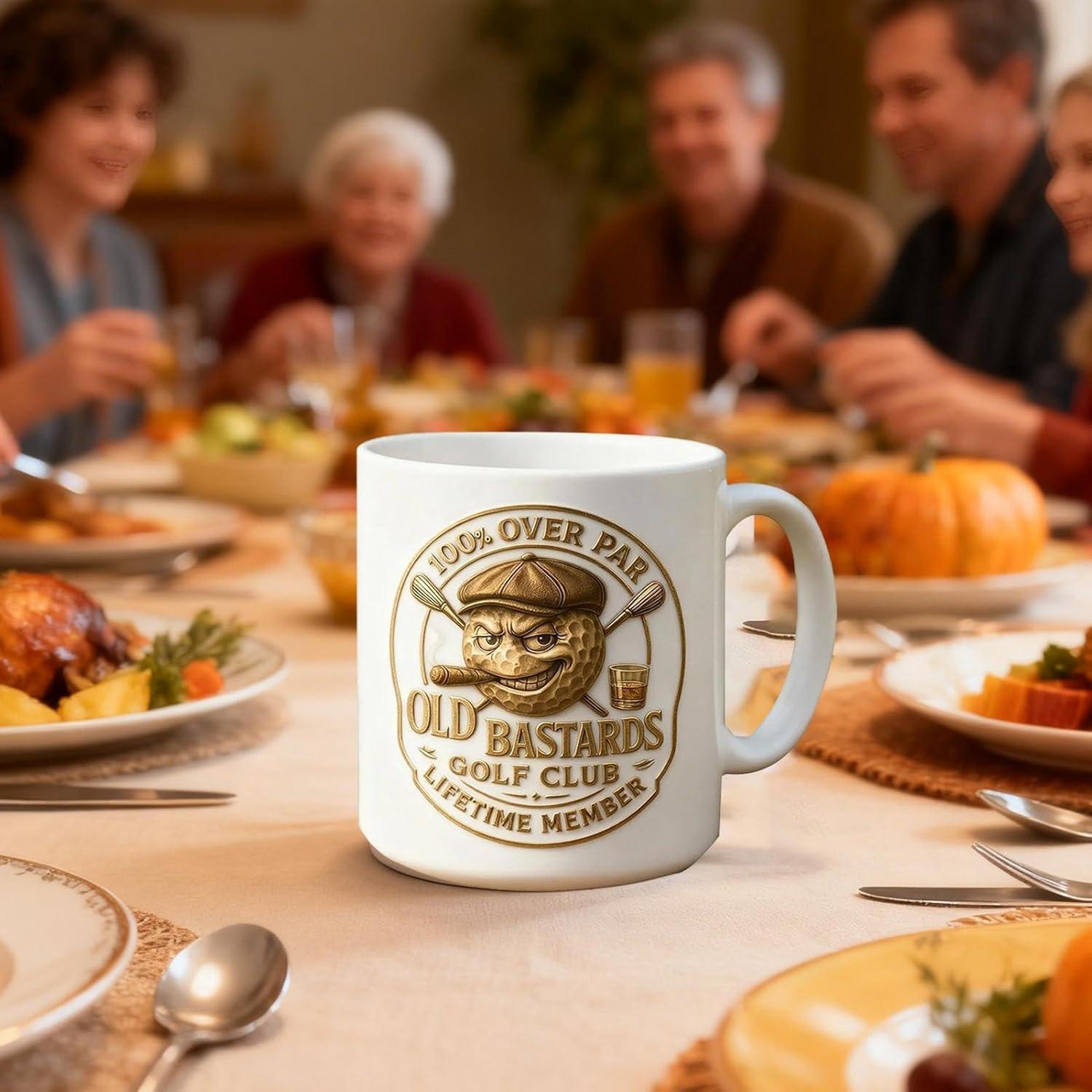 image:imageTasse de golf en cramique Conception de poigne de tasse de boisson sportive cadeau de souvenirs de joueur Rcipient caf et th de 350 ml pour les membres du club bureau cours anniversaire
