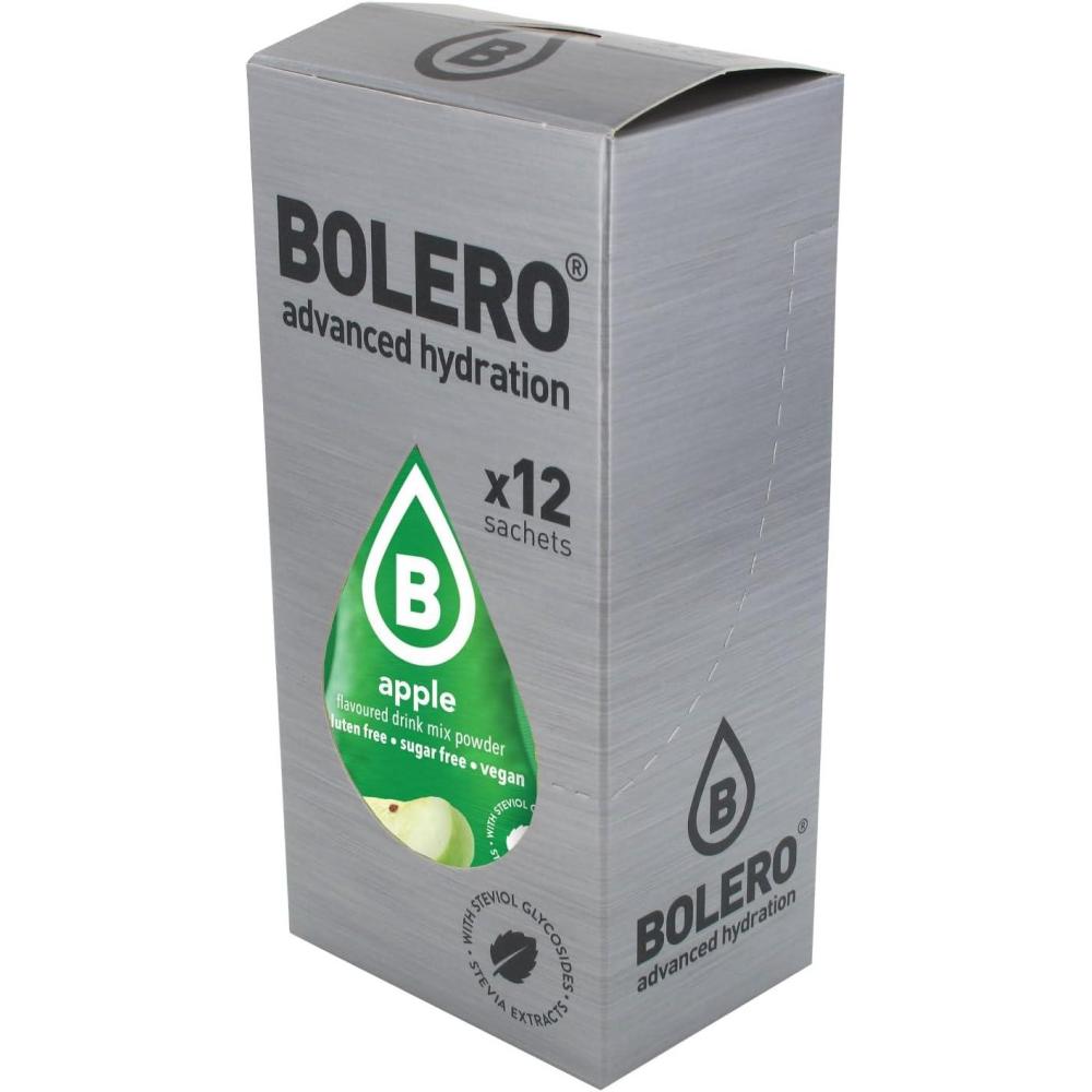 image:imageBolero Drink Dragonfruit 12 x 9 g Suffisant pour 15 l 25 l boisson sans sucre et sans gaz carbonique Sans aspartame Sucr la stviaApple