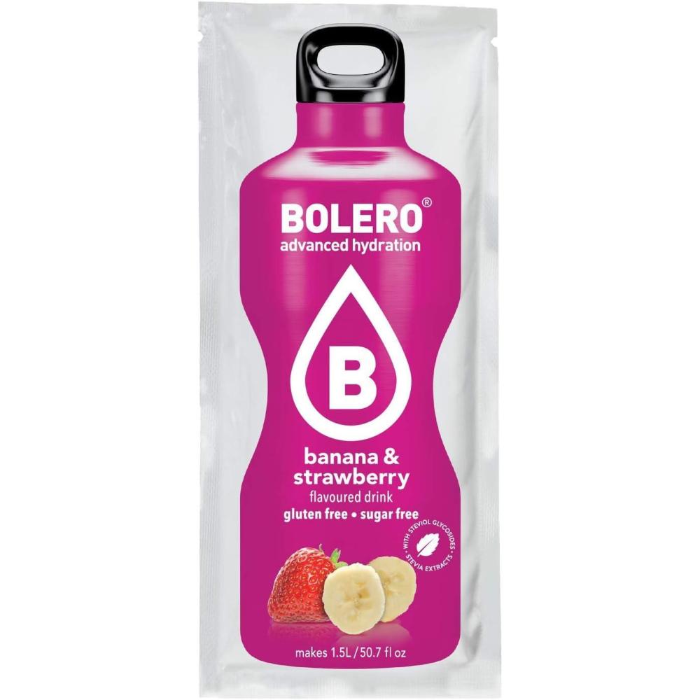 image:imageBolero Drink Dragonfruit 12 x 9 g Suffisant pour 15 l 25 l boisson sans sucre et sans gaz carbonique Sans aspartame Sucr la stviaBanana Strawberry