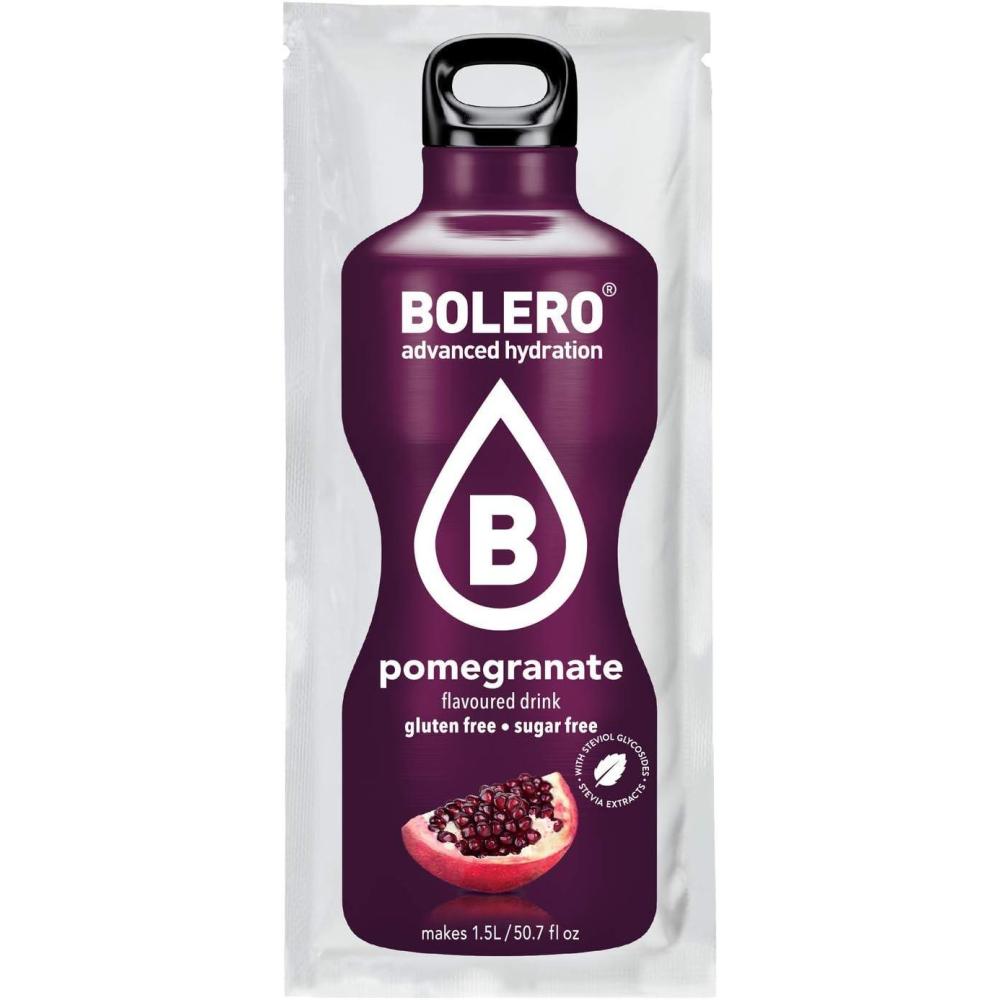 image:imageBolero Drink Dragonfruit  12 x 9 g  Suffisant pour 15 l  25 l boisson sans sucre et sans gaz carbonique  Sans aspartame  Sucr  la stviaPomegranate