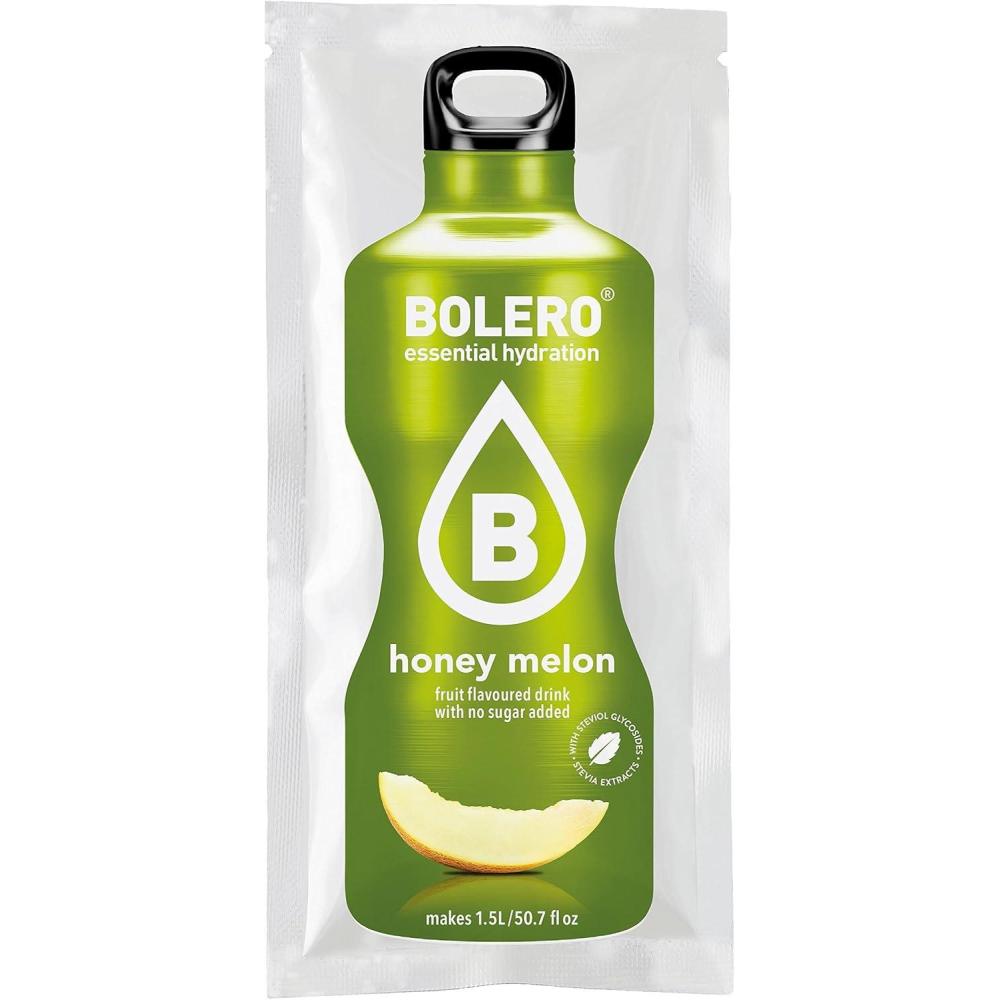 image:imageBolero Drink Dragonfruit 12 x 9 g Suffisant pour 15 l 25 l boisson sans sucre et sans gaz carbonique Sans aspartame Sucr la stviamiel melon