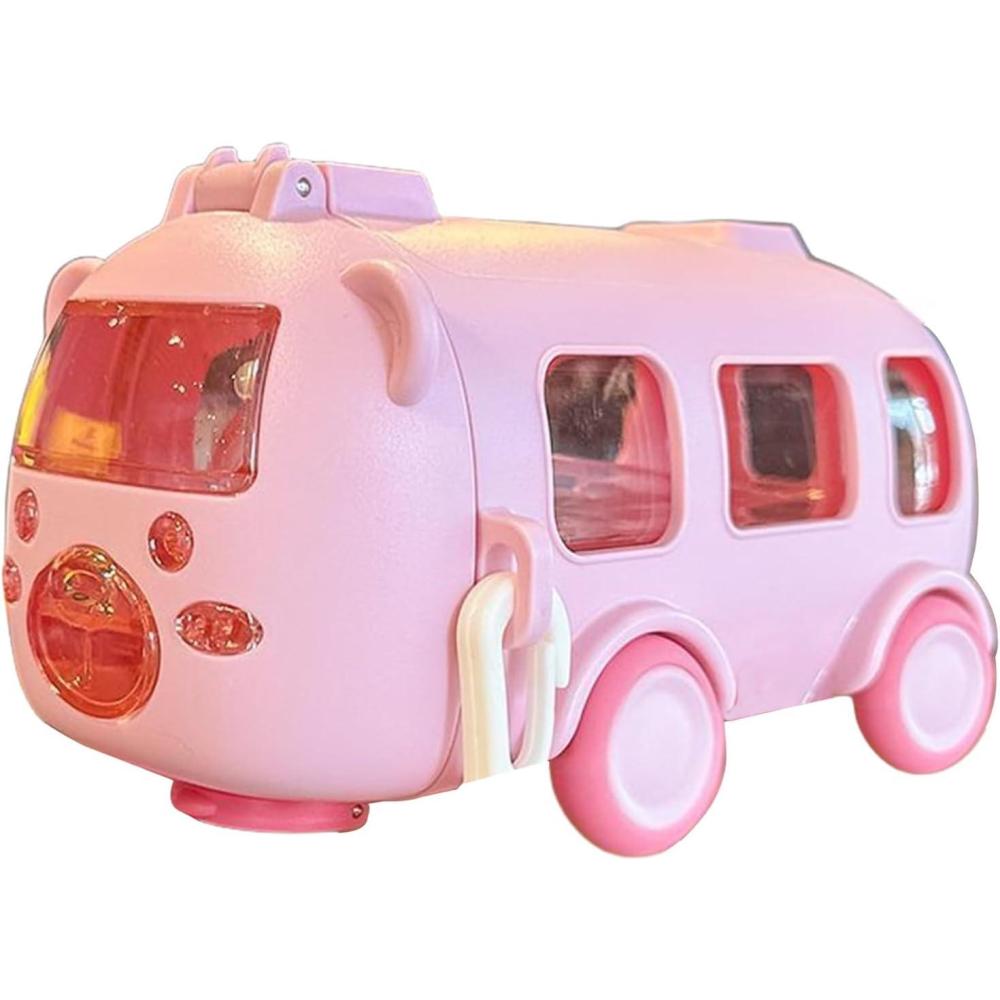 image:imageBouteille Deau Pour Toutpetits Bouteille Dcole Antifuite De 500 Ml Bandoulire Conteneur Dactivits Sportives Boisson De Voyage De Piquenique De Randonne Bouteile De Bus Accessoire DRose