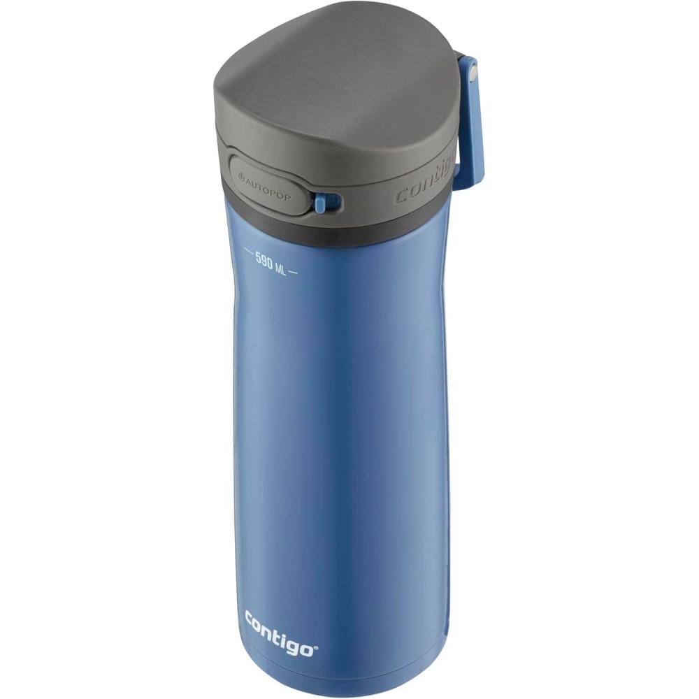 image:imageContigo Jackson Bouteille deau grande bouteille de 720 ml 100 tanche et compatible lavevaisselle idale pour le sport en plein air le cyclisme la gym la randonne le travail et lcoleBlue Corn Chill
