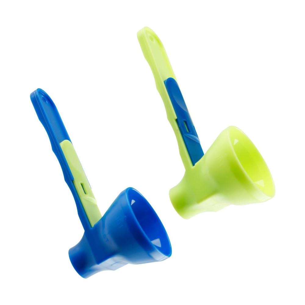 image:imageEntonnoir 2 en 1 avec base coulissante Cuillre mesurer et cuillre poudre pour poudre de protines boissons sportives caf design sans dversement