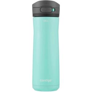 Contigo Jackson Bouteille d&rsquo;eau, grande bouteille de 720 ml, 100% étanche et compatible lave-vaisselle, idéale pour le sport en plein air, le cyclisme, la gym, la randonnée, le travail et l&rsquo;école(Bubble Tea Chill)