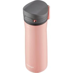 Contigo Jackson Bouteille d&rsquo;eau, grande bouteille de 720 ml, 100% étanche et compatible lave-vaisselle, idéale pour le sport en plein air, le cyclisme, la gym, la randonnée, le travail et l&rsquo;école(Pink Lemon Chill)
