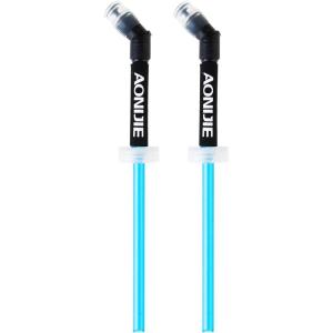 TRIWONDER Gourde Souple Pliable Flasque Running Bouteille d&rsquo;eau Poche Hydratation Réservoir d&rsquo;eau Flacon pour Sport Utilisation en Extérieur(Paille)
