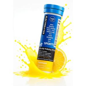 Électrolytes Ultime Hydratation HMP | Vitamines A, C, D, E | L-Glutamine & L-Lysine HCl | Magnésium, Zinc, Sélénium | Gingembre, Curcuma, Sureau | Récupération & Performance | Pastilles Effervescentes