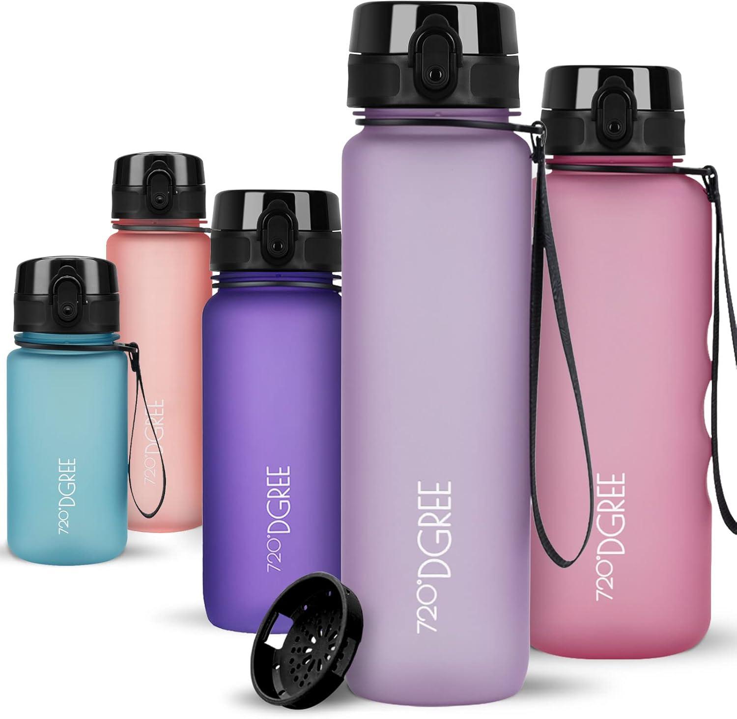 image:image720DGREE Gourde Bouteille dEau uberBottle TamisFruits 350ml 500ml 650ml 1l 15l 2l Sans BPA tanche AntiFuite Rutilisable Lgre Idal pour cole Sport Fitness Gym Travail18 Lilac Lilas Softtouch