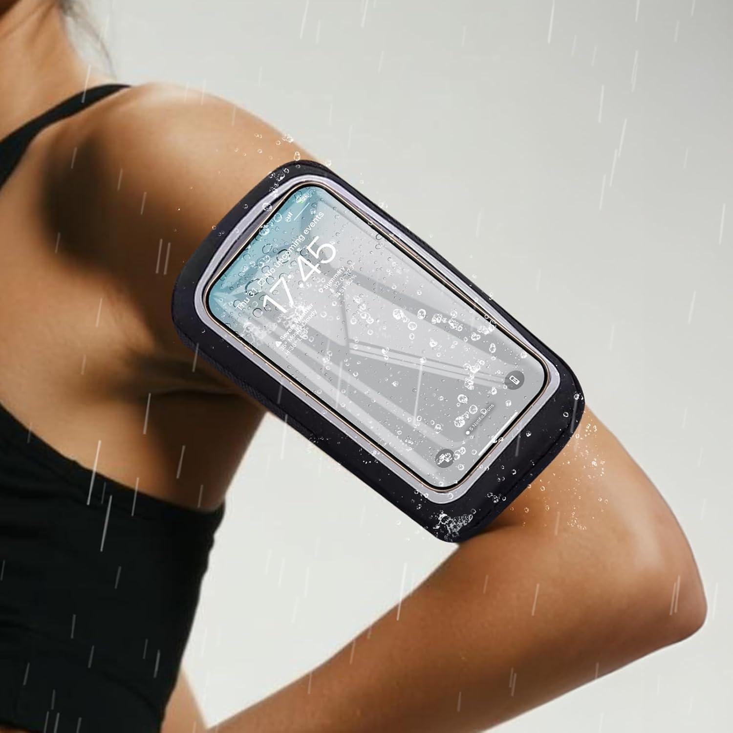 image:imageBrassard de Sports Rglable Poignet de Rsistant leau Tlphones Portables Universel Running Armband Sangle Tlphone Portable pour Jogging Gym Cyclisme Randonne pour iPhone Samsung