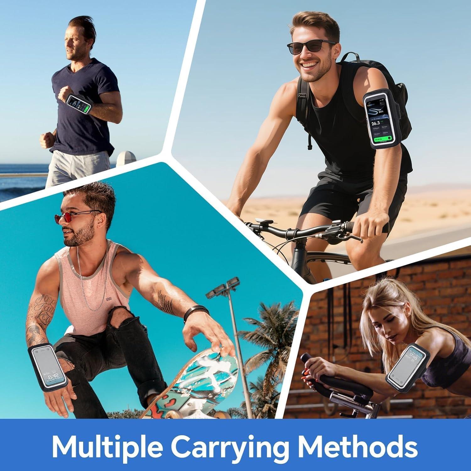 image:imageBrassard de Sports Rglable Poignet de Rsistant leau Tlphones Portables Universel Running Armband Sangle Tlphone Portable pour Jogging Gym Cyclisme Randonne pour iPhone Samsung