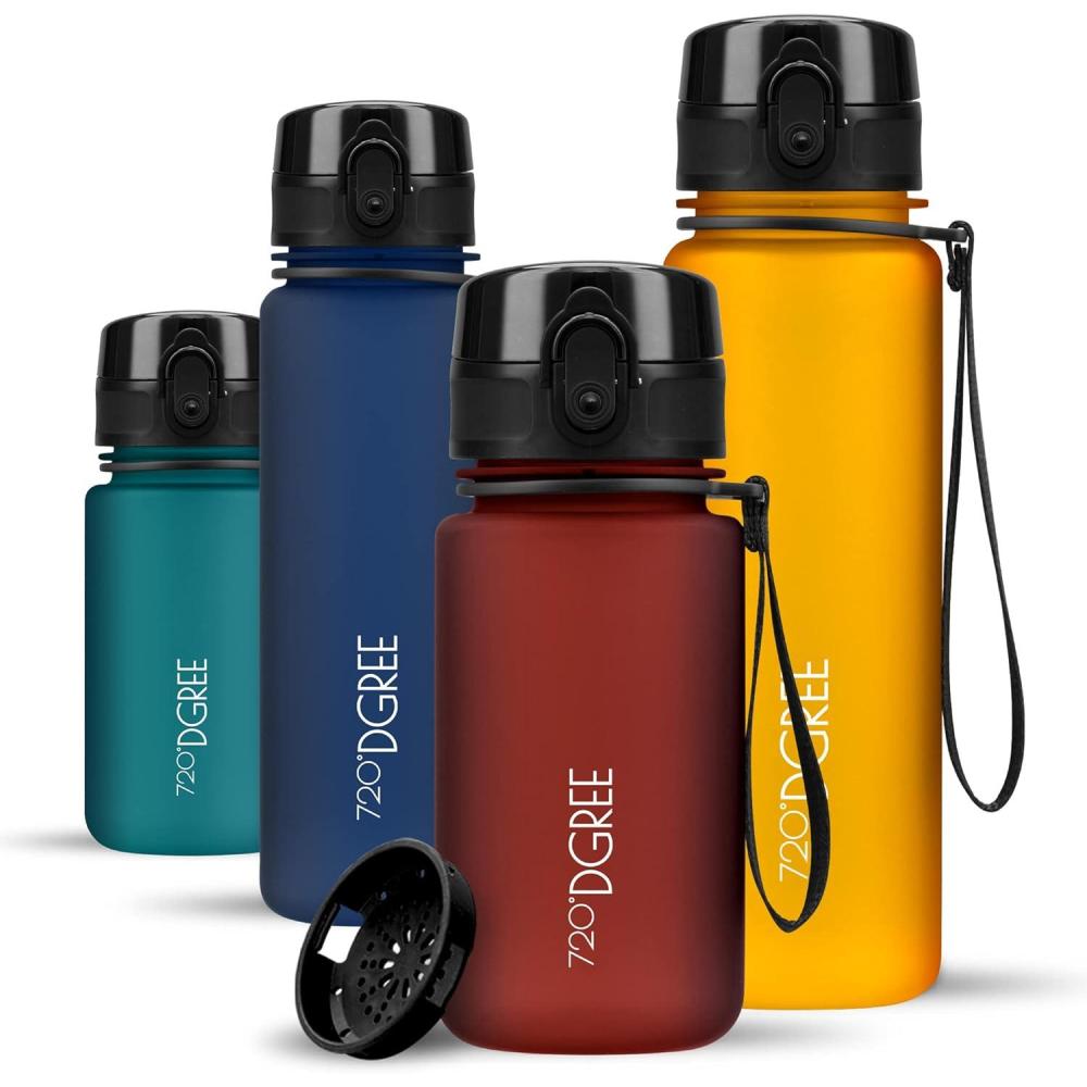 image:image720DGREE Gourde Bouteille dEau uberBottle TamisFruits 350ml 500ml 650ml 1l 15l 2l Sans BPA tanche AntiFuite Rutilisable Lgre Idal pour cole Sport Fitness Gym Travail22 Imperial Red Rouge Softtouch