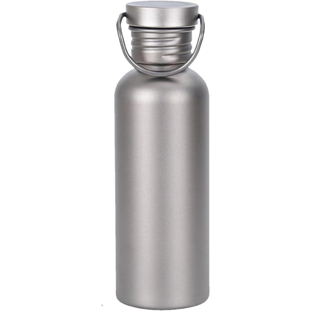 image:imageBouteille De Sports En Titane Bouteille De Titane Rsistant La Chaleur Hydratation Sportive Bothing Bouteille Boisson Cyclisme Haute Temprature Pour Les Voyages Lalpinisme La Rand600ml