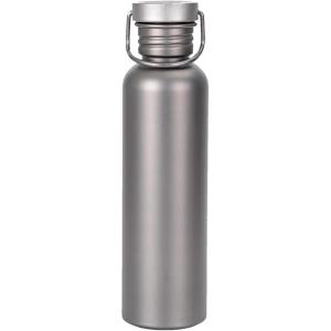 Bouteille De Sports En Titane – Bouteille De Titane Résistant À La Chaleur, Hydratation Sportive Bothing Bouteille, Boisson À Cyclisme À Haute Température Pour Les Voyages, L&rsquo;alpinisme, La Rand(750 Ml)