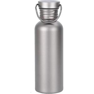 Bouteille De Sports En Titane – Bouteille De Titane Résistant À La Chaleur, Hydratation Sportive Bothing Bouteille, Boisson À Cyclisme À Haute Température Pour Les Voyages, L&rsquo;alpinisme, La Rand(600ml)