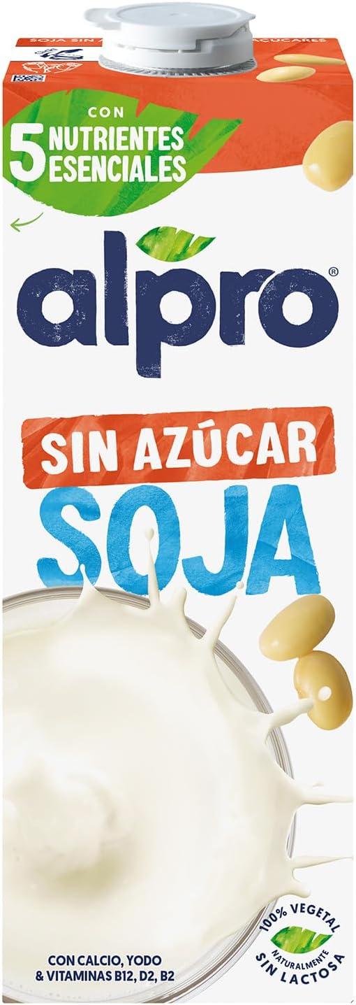 image:imageAlpro Boisson vgtale Soja sans sucres 1L Lot de 8x1L