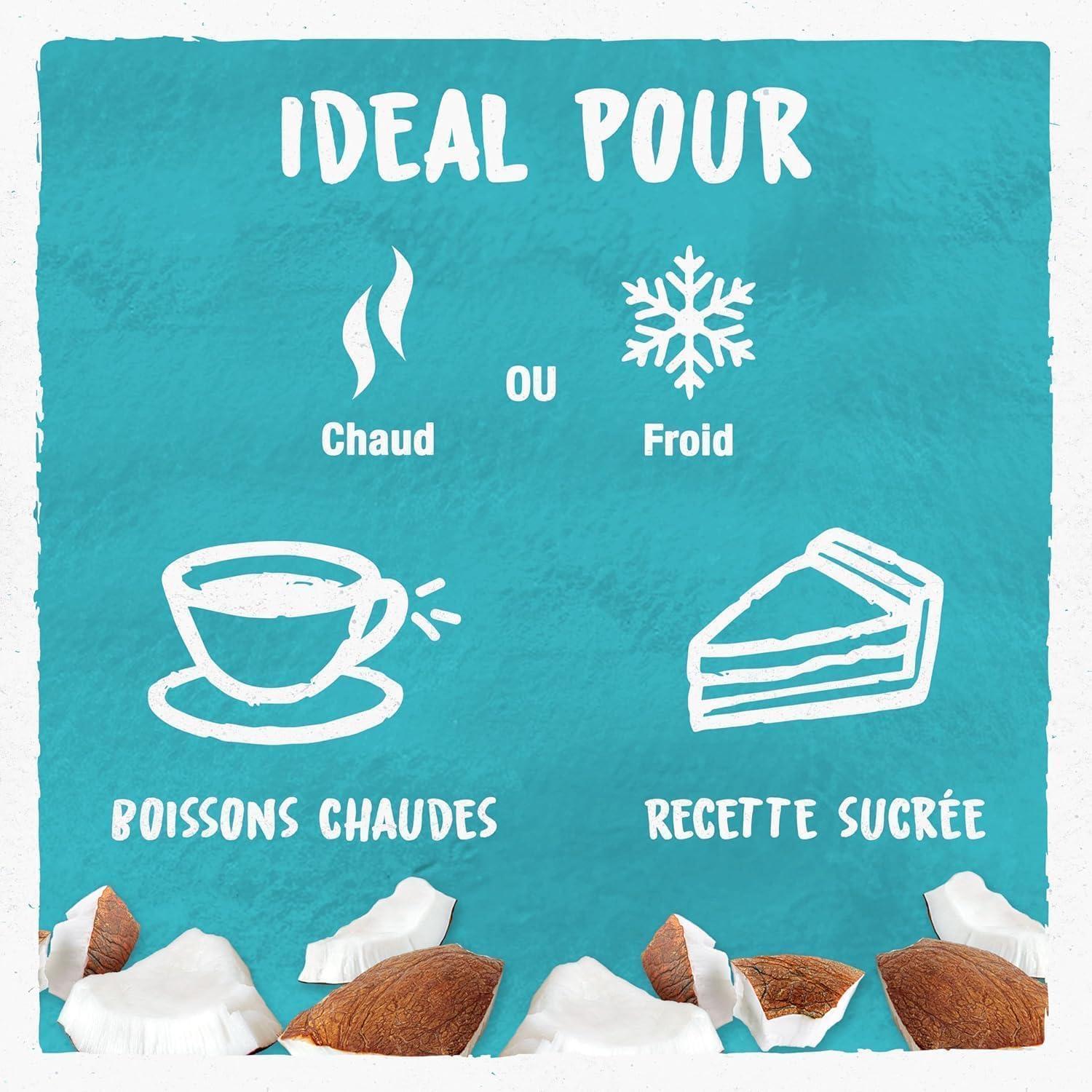 image:imageBJORG Boisson Coco Sans Sucres Boisson Vgtale Bio Pauvre En matires grasses 1 L x 6Coco Nature 1L