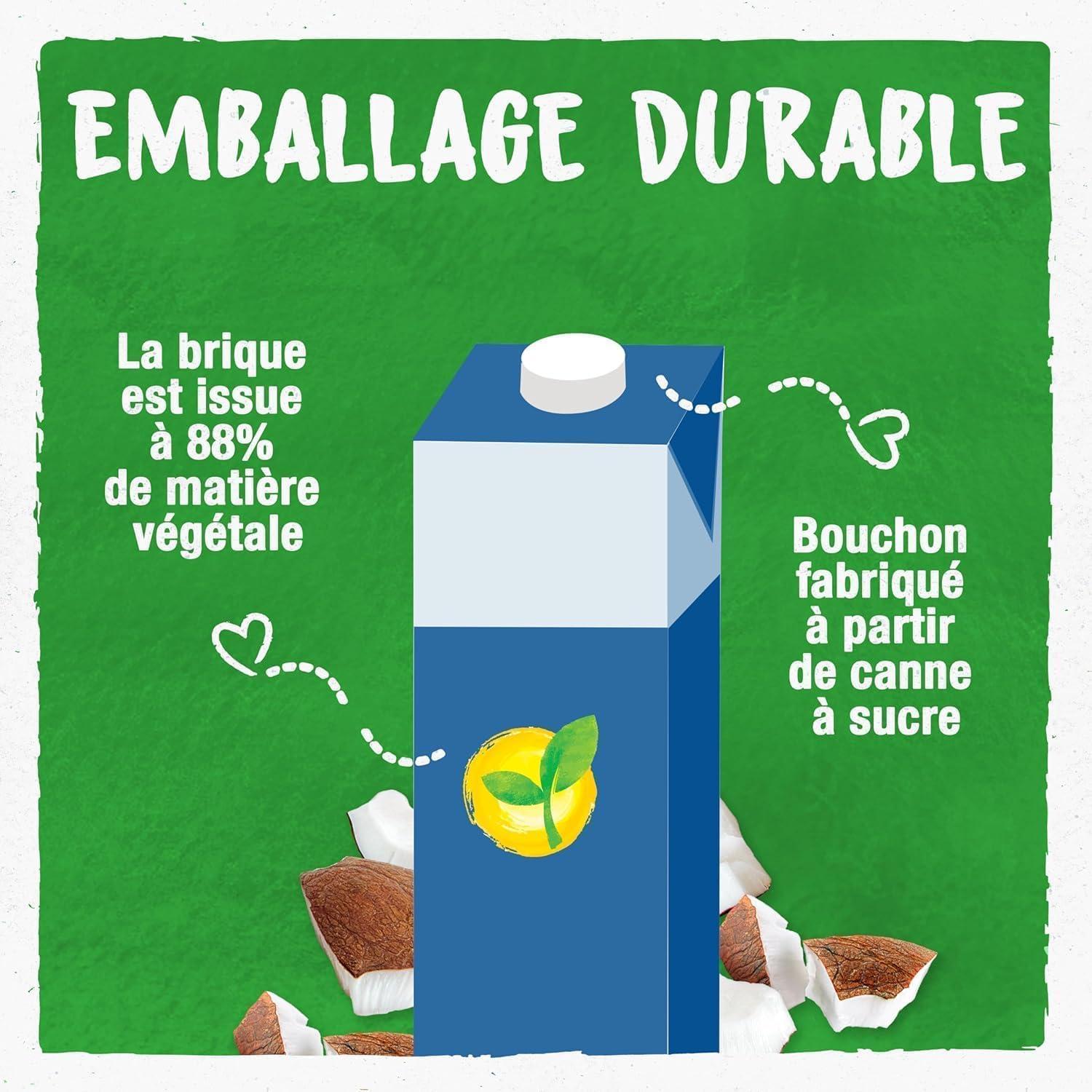 image:imageBJORG Boisson Coco Sans Sucres Boisson Vgtale Bio Pauvre En matires grasses 1 L x 6Sans Sucres x6