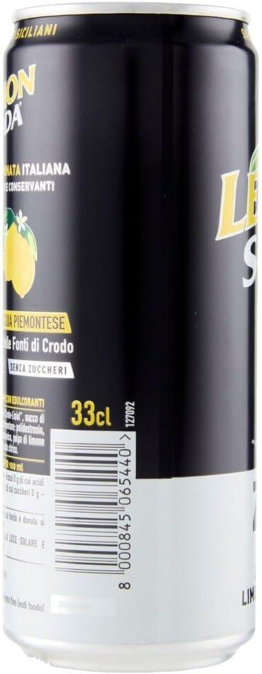 image:imageLemonsoda zro rafrachissement de la boisson au citron limonade sans sucre ajout boisson gazeuse italienne aromatisation au citron sans sucre 24x 33cl Italian Gourmet polpa 400g