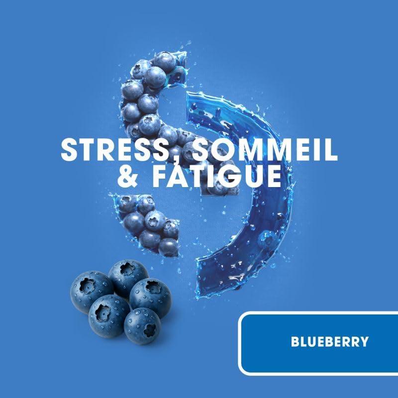 image:imageMAGNSIUM EN POUDRE Citrate ampamp Bisglycinate Vitamine B6 Rduction de la Fatigue Stress ampamp Crampes Fonction Musculaire ampamp Nerveuse Saveur Myrtille 90g SportDiet