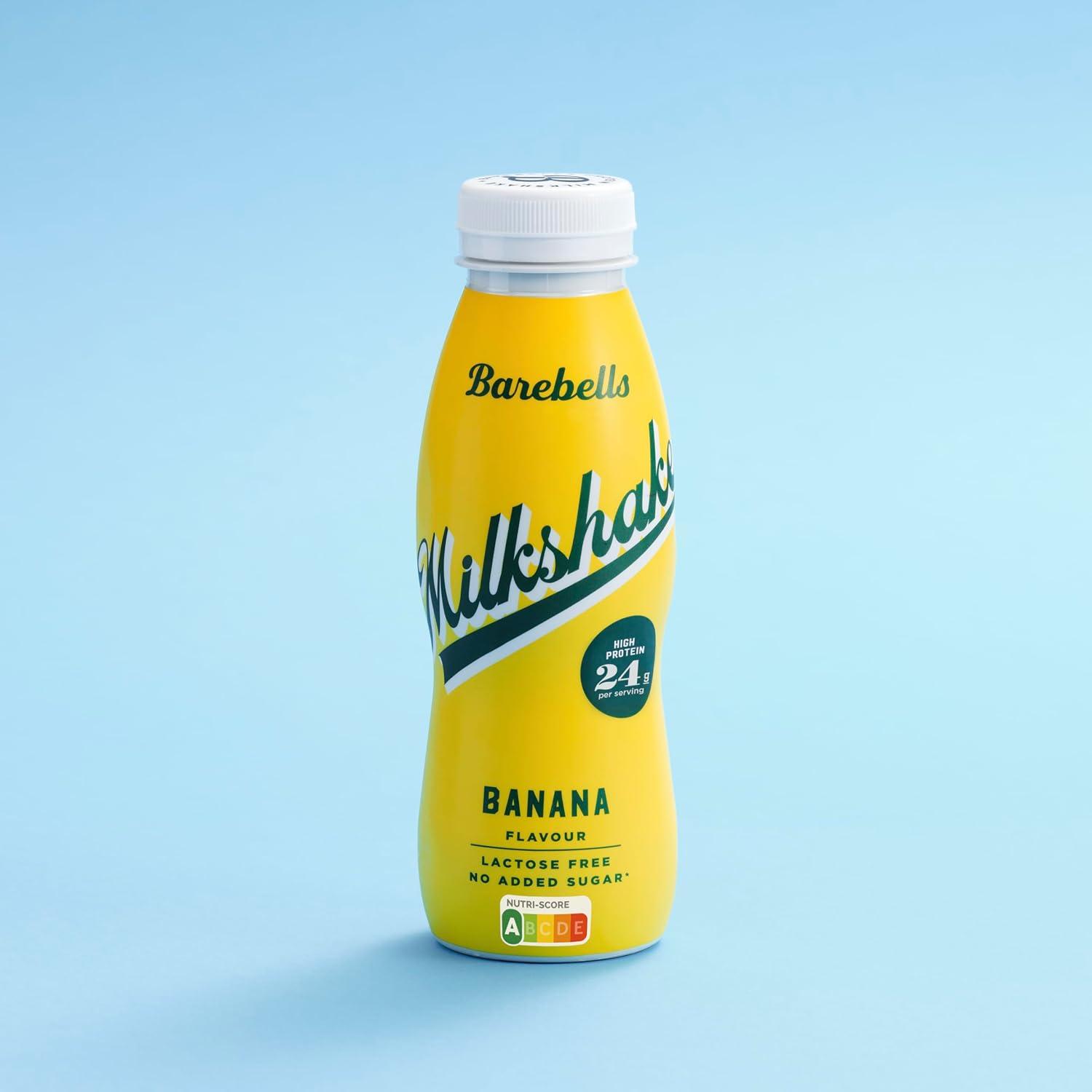 image:imageMilkshake protin Barebells Cookies amp Cream 8 x 330 ml 24 g de protines Sans sucre ajout Sans lactose Boisson onctueuse au dlicieux got cookies amp creamBanane