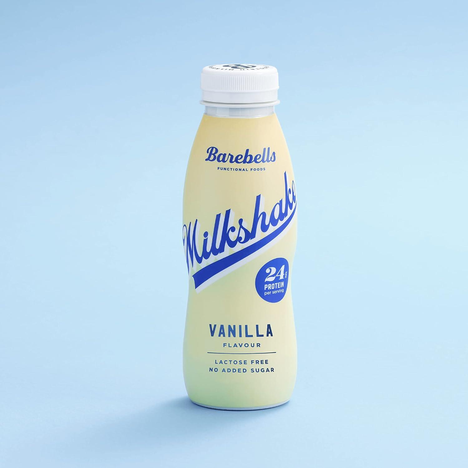 image:imageMilkshake protin Barebells Cookies amp Cream 8 x 330 ml 24 g de protines Sans sucre ajout Sans lactose Boisson onctueuse au dlicieux got cookies amp creamVanille