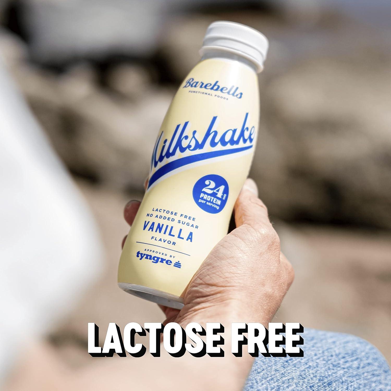 image:imageMilkshake protin Barebells Cookies amp Cream 8 x 330 ml 24 g de protines Sans sucre ajout Sans lactose Boisson onctueuse au dlicieux got cookies amp creamVanille