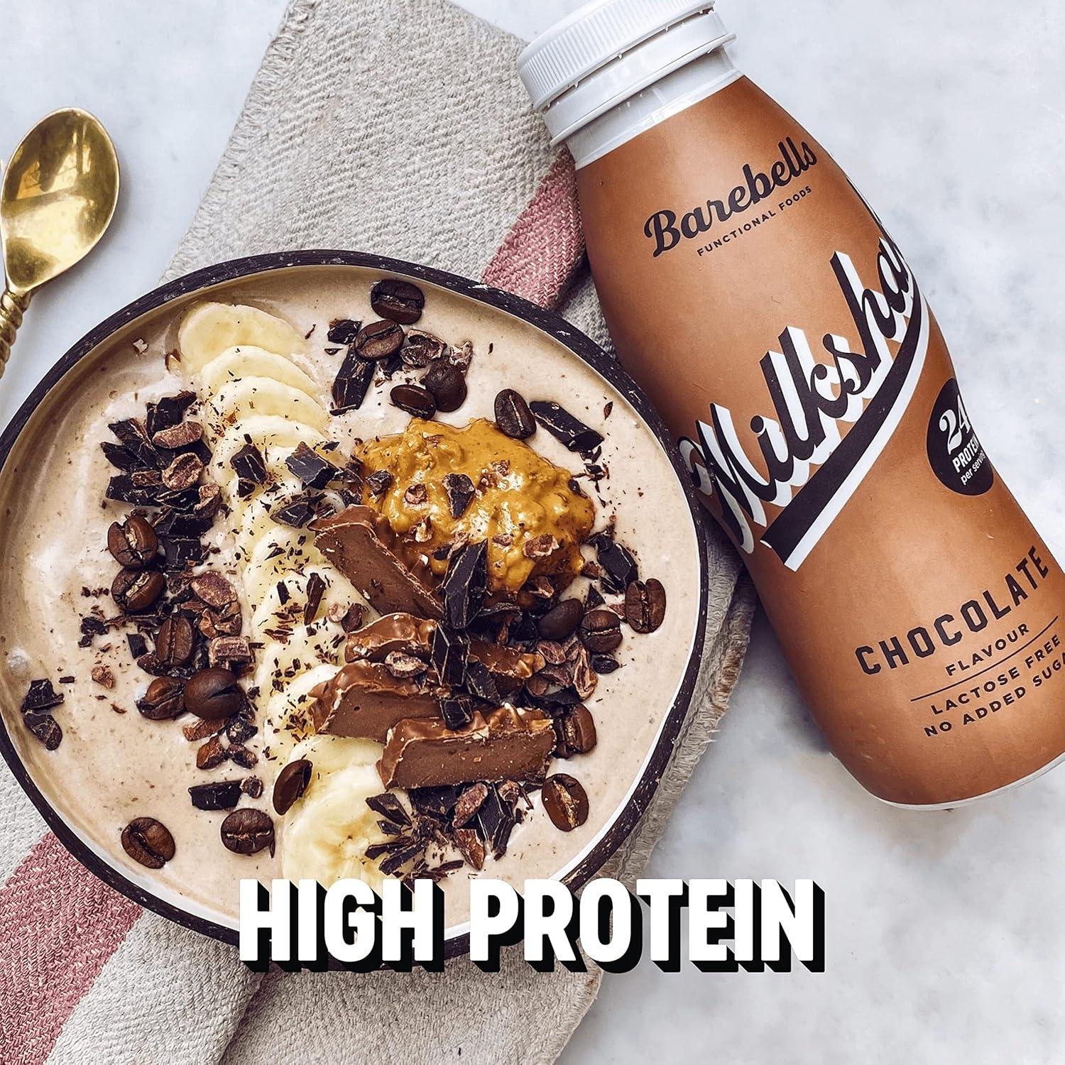 image:imageMilkshake protin Barebells Cookies amp Cream 8 x 330 ml 24 g de protines Sans sucre ajout Sans lactose Boisson onctueuse au dlicieux got cookies amp creamChocolat