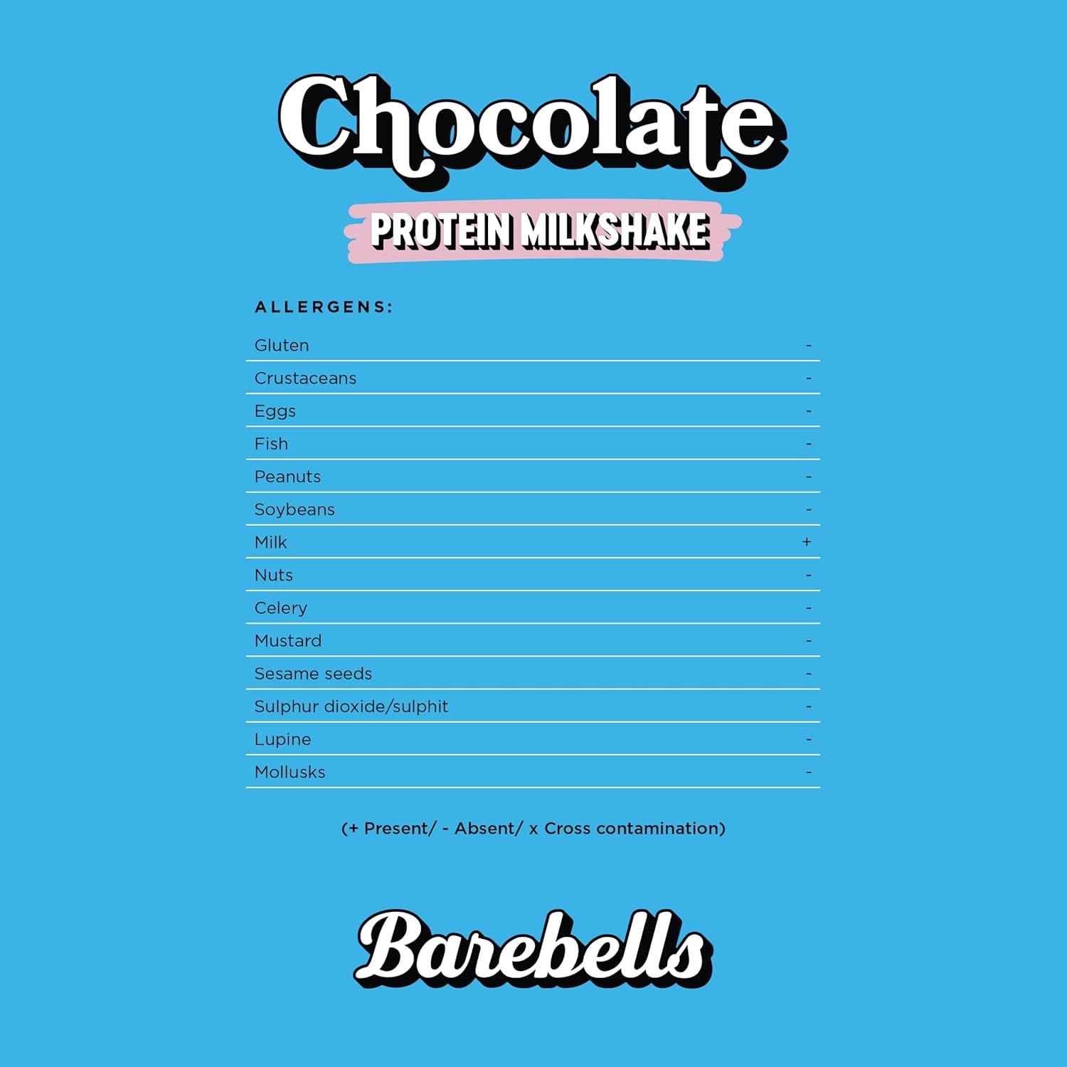 image:imageMilkshake protin Barebells Cookies amp Cream 8 x 330 ml 24 g de protines Sans sucre ajout Sans lactose Boisson onctueuse au dlicieux got cookies amp creamChocolat