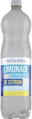 image:imageMonoprix Limonade zro armes naturels de citron La bouteille de 15 l