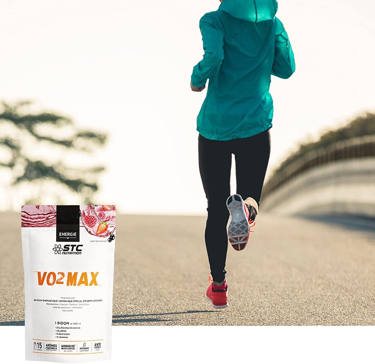 image:imageSTC NUTRITION VO2 Max Prparation pour boisson nergtique isotonique spcial efforts intenses 15 doses 525 g Fruits RougesFruits Rouges