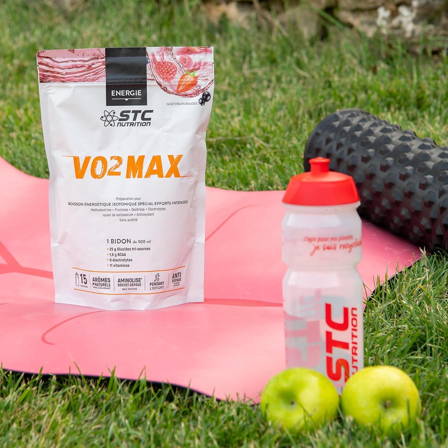 image:imageSTC NUTRITION VO2 Max Prparation pour boisson nergtique isotonique spcial efforts intenses 15 doses 525 g Fruits RougesFruits Rouges