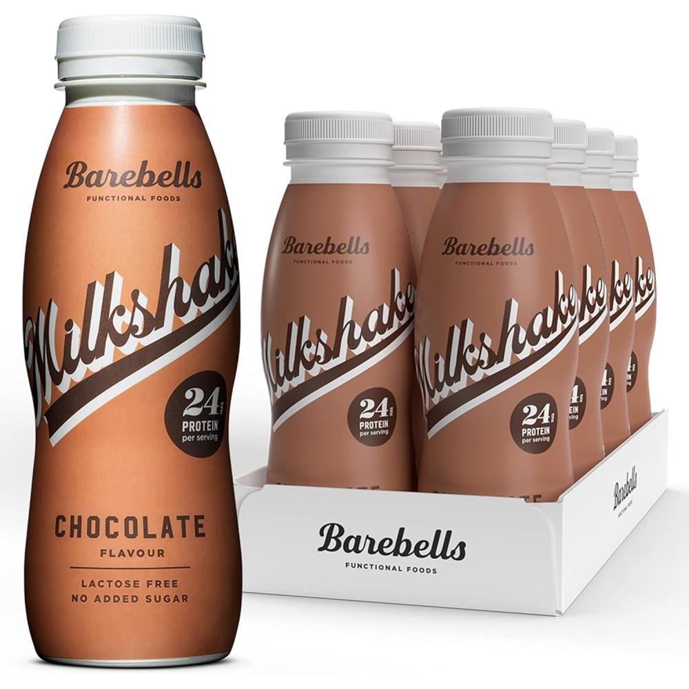 image:imageMilkshake protin Barebells Cookies amp Cream 8 x 330 ml 24 g de protines Sans sucre ajout Sans lactose Boisson onctueuse au dlicieux got cookies amp creamChocolat