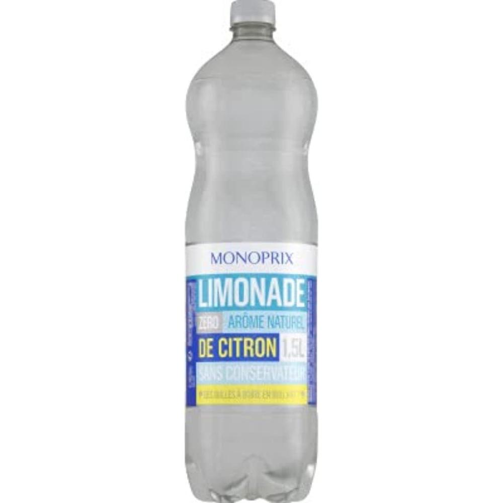 image:imageMonoprix Limonade zro armes naturels de citron La bouteille de 15 l