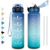 32oz-1000ml | Paille | Bleu + Vert