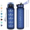 32oz-1000ml | Paille | Mat Marine Bleu