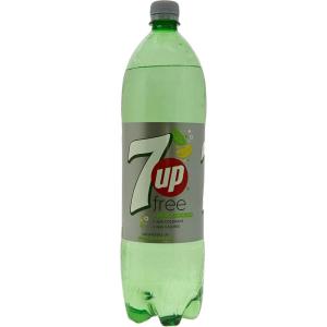 Seven-Up Boisson gazeuse Citron Zero sucres Bouteille 1,5 Litre