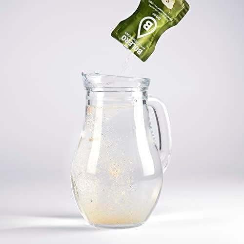 image:imageBolero PEAR 24x3g Jus en poudre sans sucre dulcor la stvia vitamine C pour enfants et sportifs sans gluten vgtalien saveur de poire